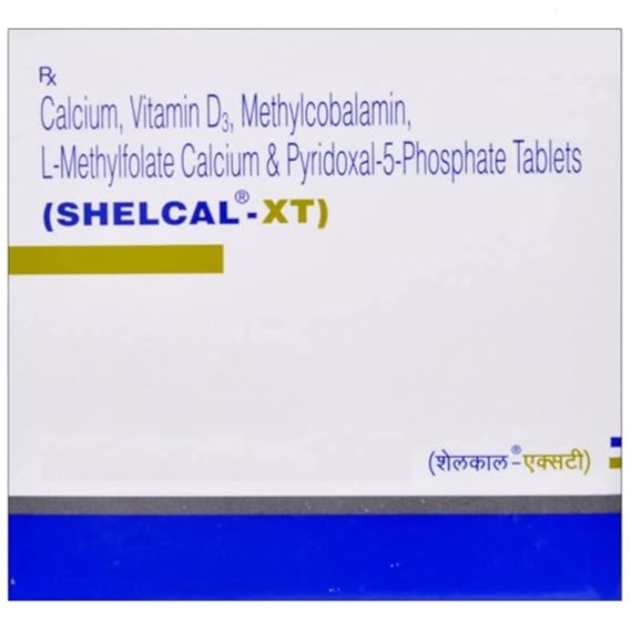 Shelcal Xt Strip Of 15 Tablets