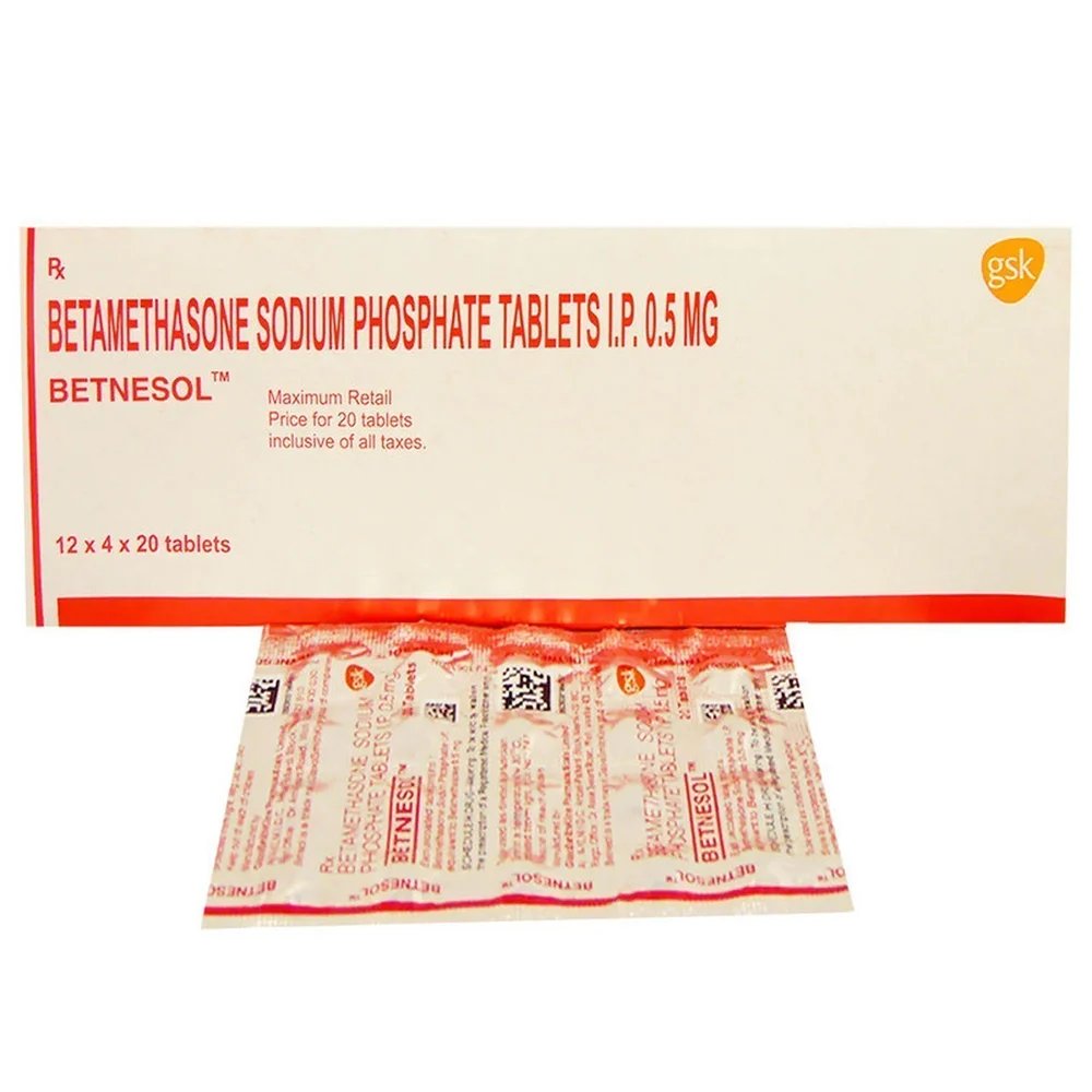 Betnesol 0.5mg Strip Of 20 Tablets