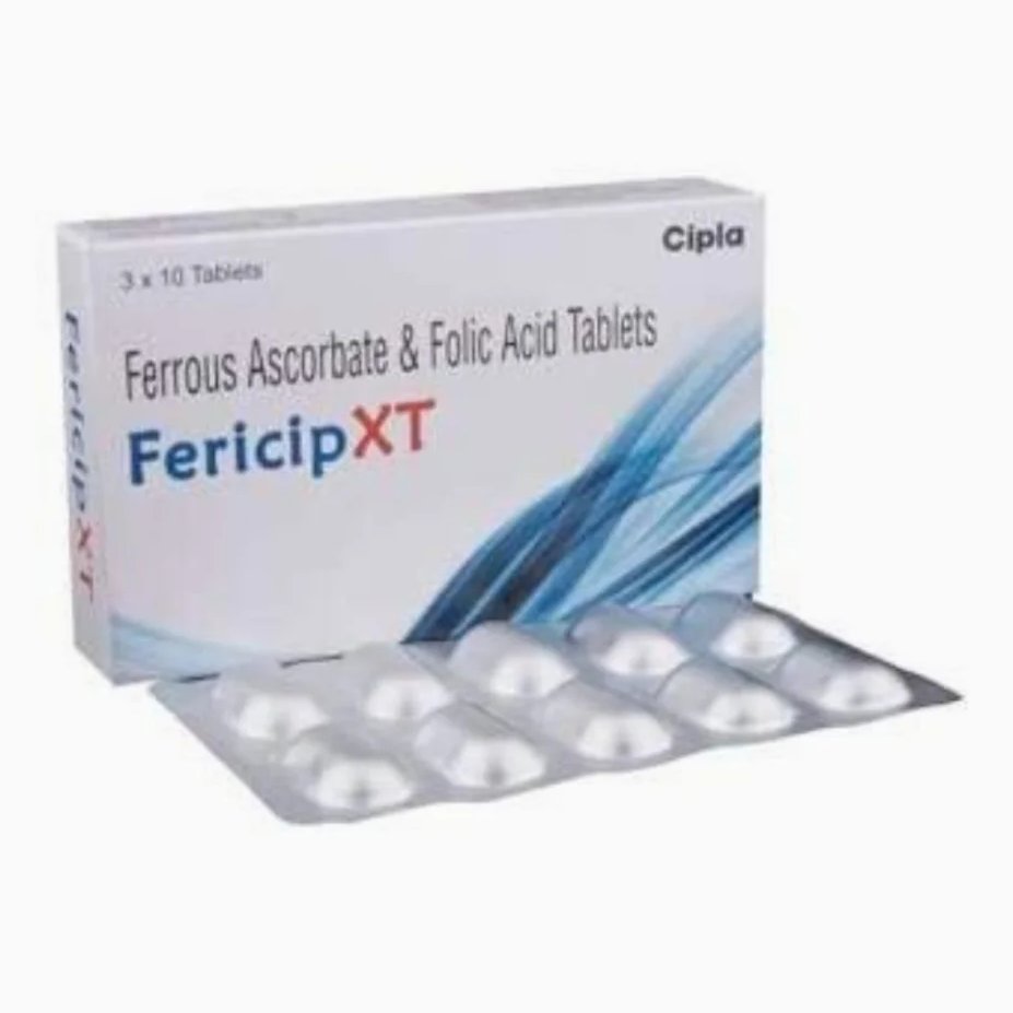 Fericip Xt Strip Of 10 Tablets