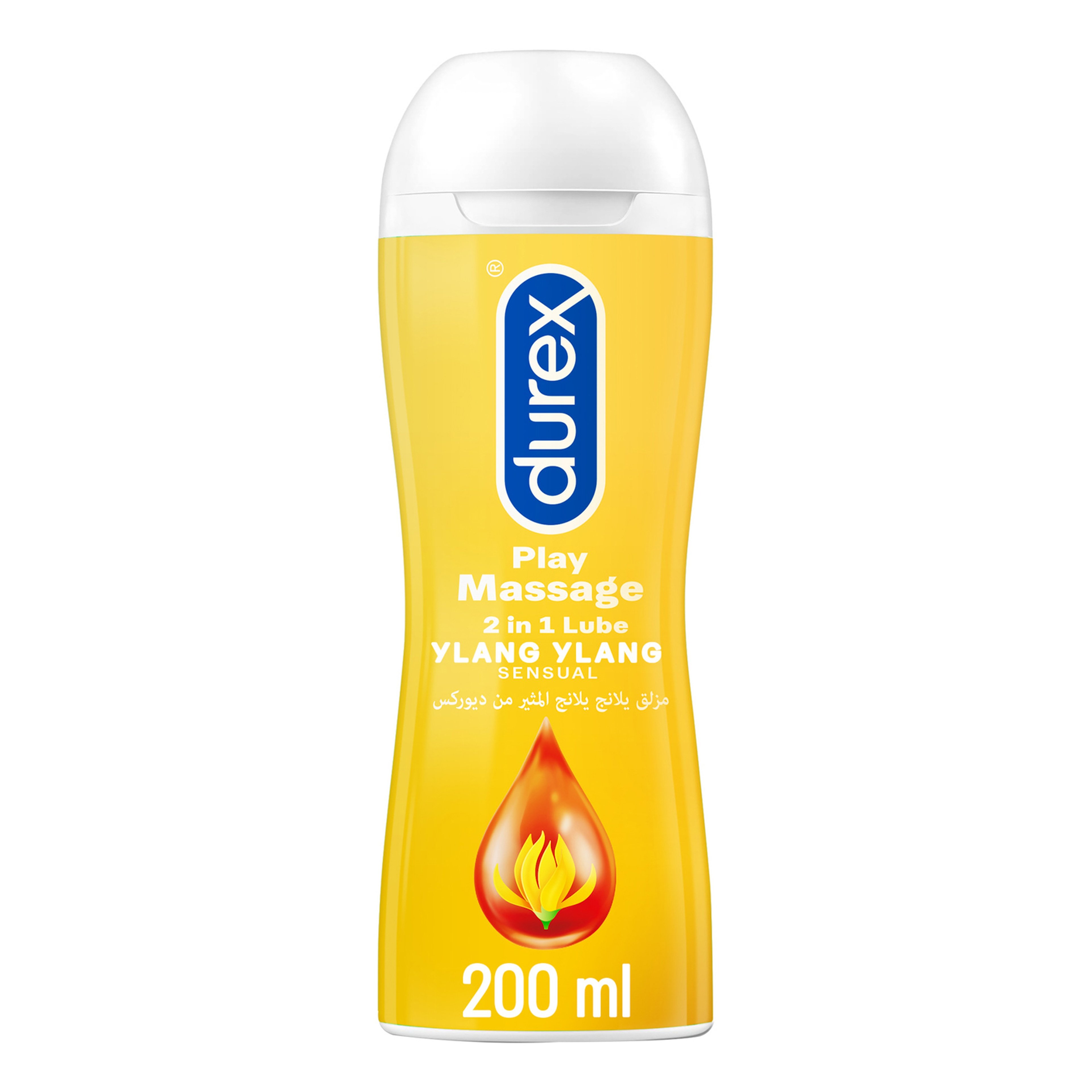 Durex Ylang Ylang Massage 2-in-1 Intimate Lubricant | Sensual Water-Based