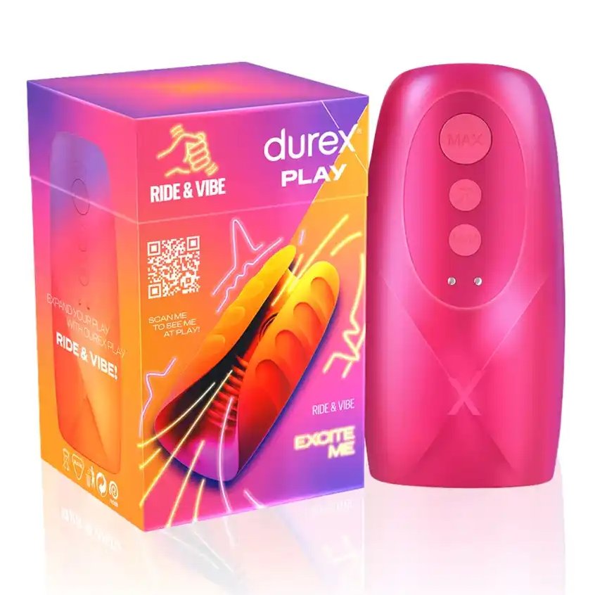 Durex Play Ride & Vibe Men's Personal Massager