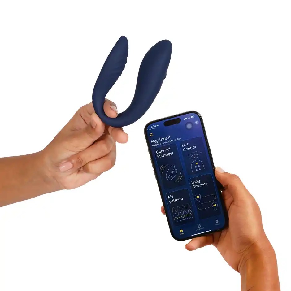 Silicone Electric Massager Smart App Control Personal Massager