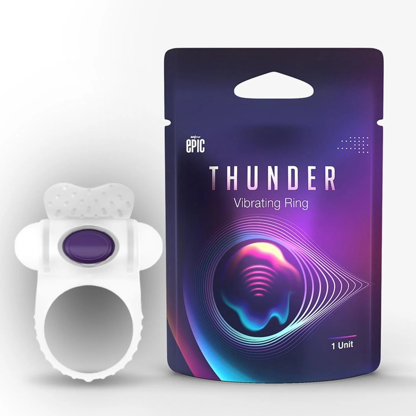 Manforce Epic Thunder Vibrating Ring Massager | Men | Women