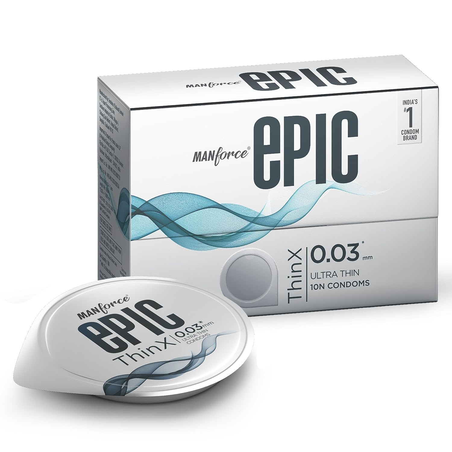 Manforce Epic Thinx Ultra Thin Condoms | Lightweight & Comfortable