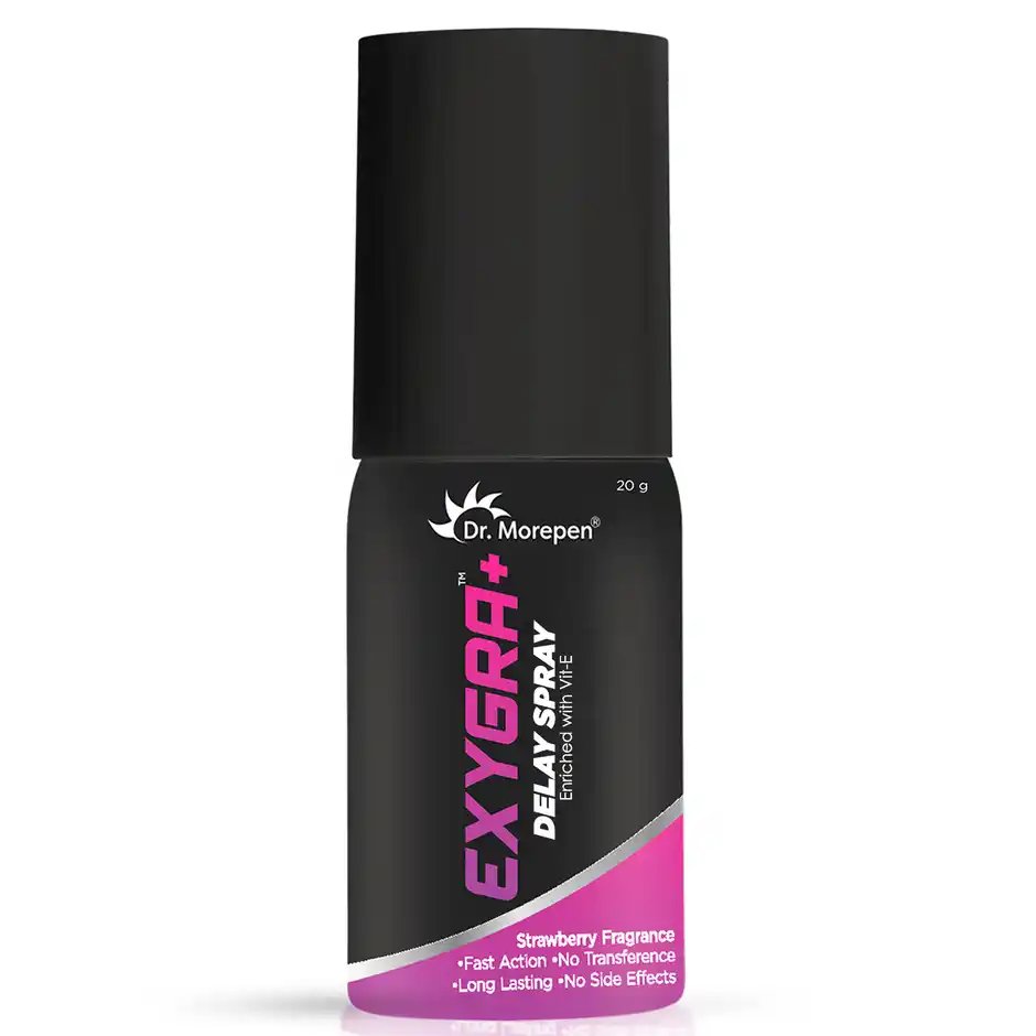 Dr. Morepen Exygra Strawberry Fragrance | Men | Spray | 20 Gm