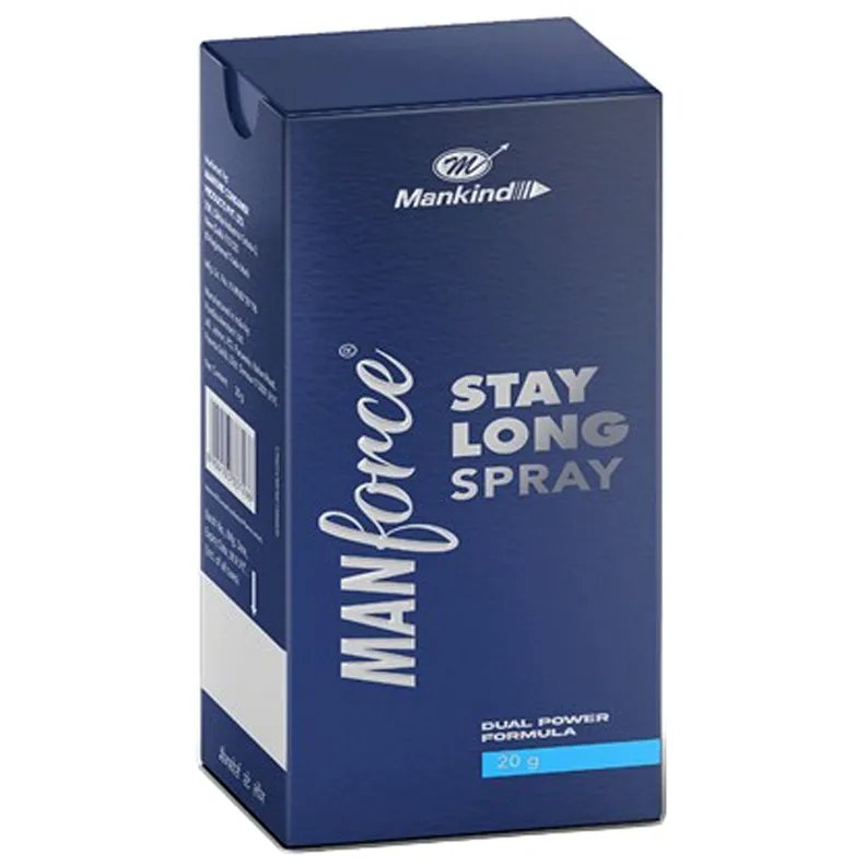 Manforce Stay Long Dual Power Formula Spray