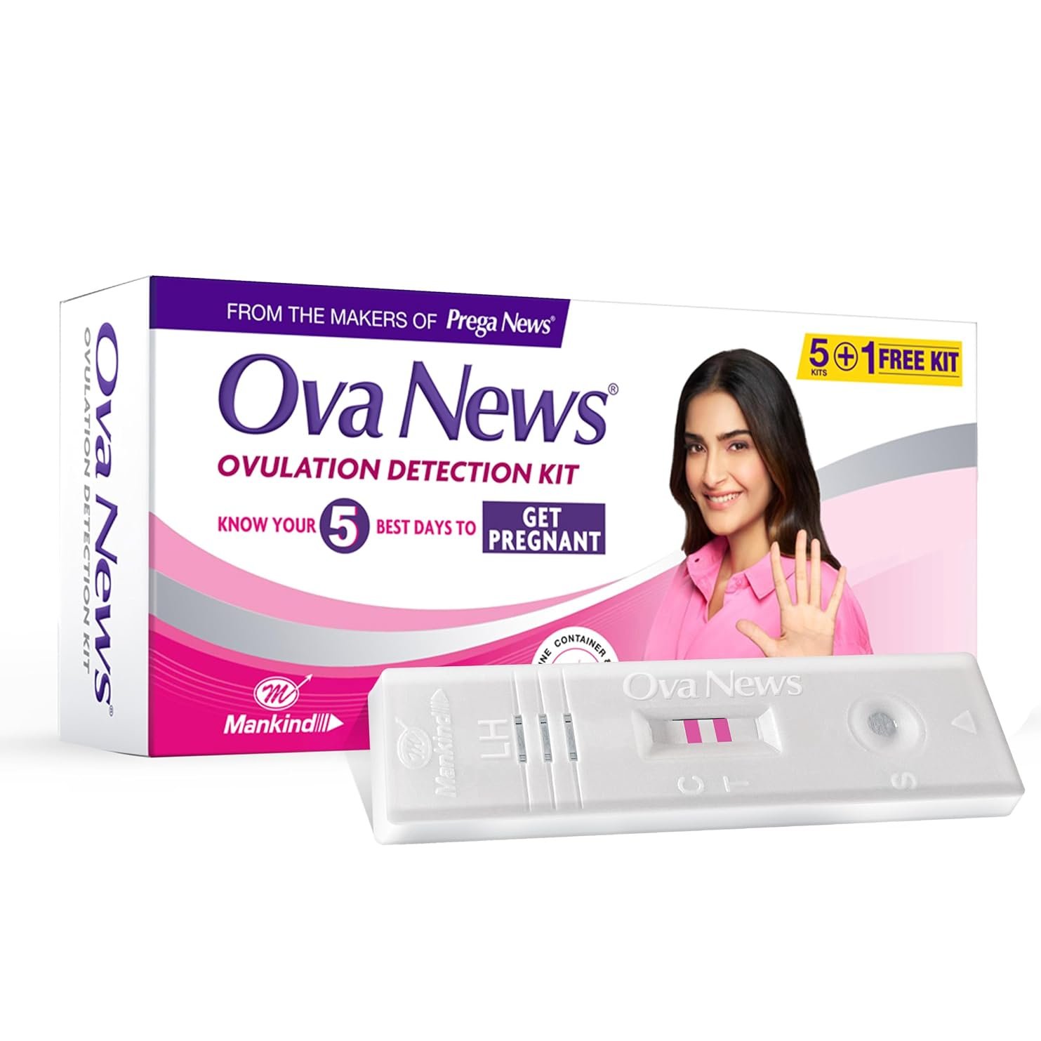 Ova News Ovulation Detection Kit to Identify Fertility Days | For Pregnancy Planning